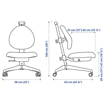 Detská stolička IKEA DAGNAR - 5