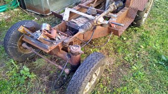 Malotraktor domacej vyroby-bez motora - 5