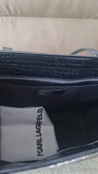 Kožená kabelka Karl Lagerfeld - 5