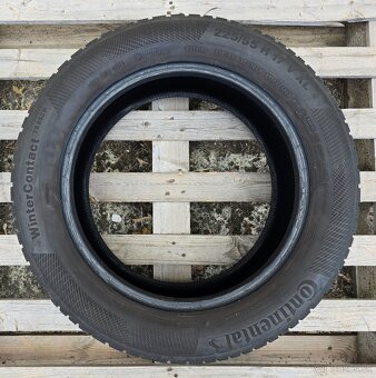 2ks ZIMNÝCH PNEUMATÍK CONTINENTAL 225/55 R17 101V XL - 5