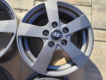 5x114,3 r15 hliníkové disky Hyundai, Kia, grafit - 5