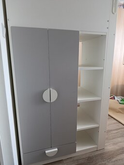 Poschodová posteľ s písacím stolíkom IKEA - 5