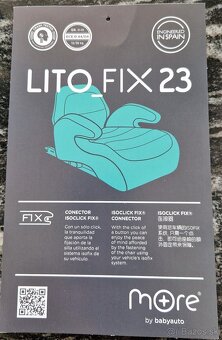 Detský podsedák isofix LITO FIX 23 - 5