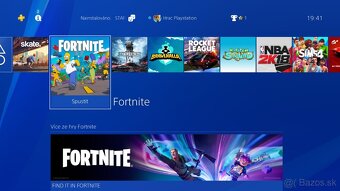 PS4 PLAYSTATION 4 SLIM + 2X OVLADAC + HRY - 5