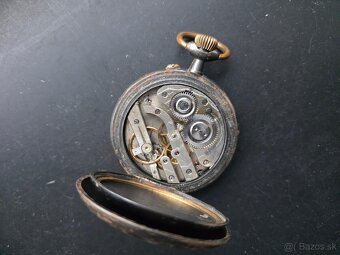 Obrovské 67mm, 200g kapesní hodinky REGULATEUR na díly - 5