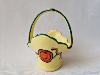 Starožitný keramický košíček Art Deco Ditmar Urbach - 5