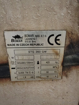 Pásová píla Bomar STG 260 GM - 5