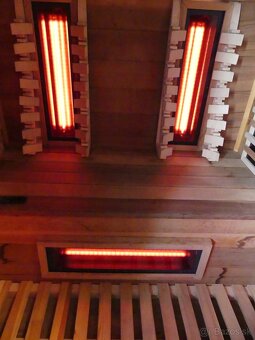 infra sauna pre 3 osoby do interieru vyrobena na zakazku - 5