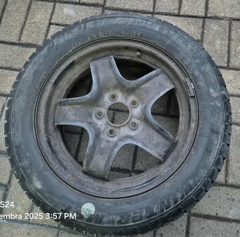 4ks komplet zimne kolesa 205/55R16 opel
 - 5