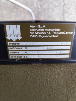 Atom SL999 vysekávací stroj Hydraulická řezačka Svit Sandt - 5