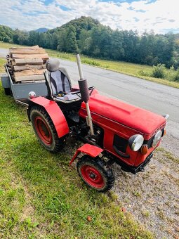 PREDÁM domácky robený malotraktor - 5