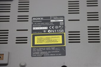 PS1 SCPH-7502 + originál analógový ovládač + káble - 5