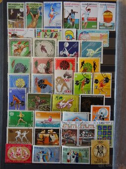 Pekná zbierka známok ŠPORT 1 - 5