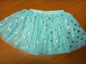 Nová dievčenská bavlnená suprava 122/128 - 5