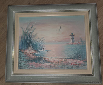 Obrazy Majäk a čajky - 5