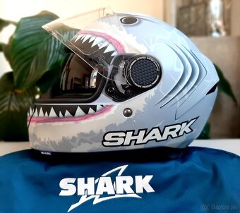 Přilba Shark Spartan Carbon / Replica Lorenzo.. NOVÁ - 5