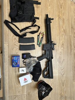 Specna arms M4 celokov - Nová, prislušenstvo - 5