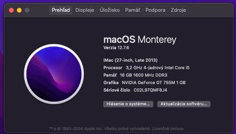 Apple Imac 27" 2013 A1419 SSD 500Gb Monterey - 5