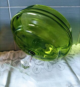 Retro sklenené misy, poháre - 5