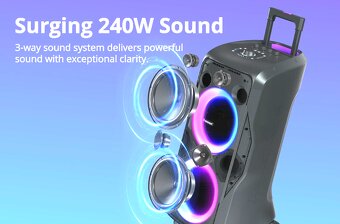 Tronsmart Halo 300 240W reproduktor - 5