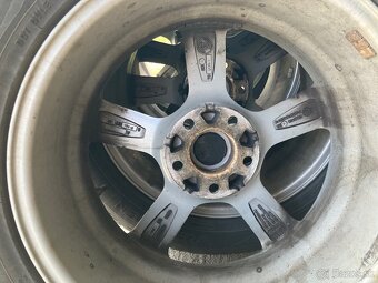 Sada kolies 7x17/ET38 5x115, obuté zimné gumy - 5