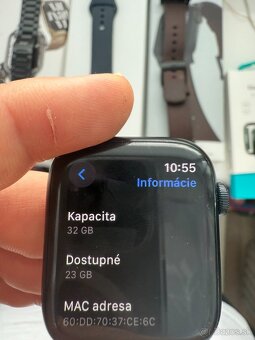 Apple Watch Series 7 GPS 45mm Midnight Aluminium Case - 5