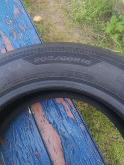 Predám letné pneumatiky 205 / 60 / R16 Hankook - 5