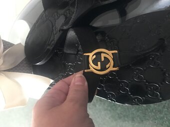 GUCCI originál damske slapky veľkosť 39 - 5