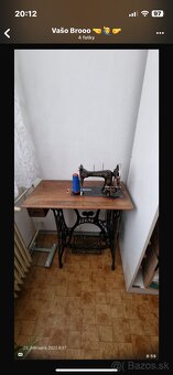 Starý šijací stroj - 5