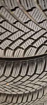 Predám 4ks jazdené zimné 195/55r15-85H Continental top stav - 5