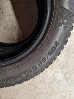 2x zimné pneumatiky Kumho 205/60 R16 96H - 5