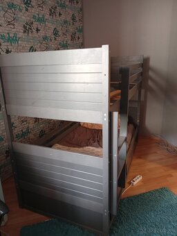 Použivaná dvojposchodová posteľ - 5