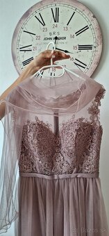 Nové spoločenské šaty veľkosť S - 5