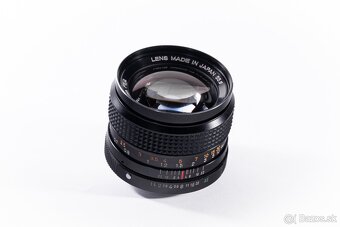 Konica AR 50mm f/1.4 + redukcia Konica–NEX - 5