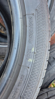 Predám letné pneumatiky 245/45 R18 – 4 ks - 5