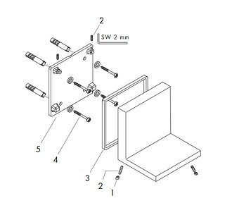 Polička HansGrohe AXOR Starck - 5