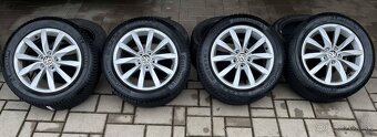 DIJON orig Alu disky VW 5x112 6jx r17 ET 48 215 55 17 zimné - 5