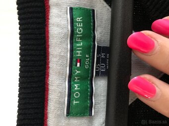TOMMY HILFIGER originál kolekcia golf pánska vesticka L - 5