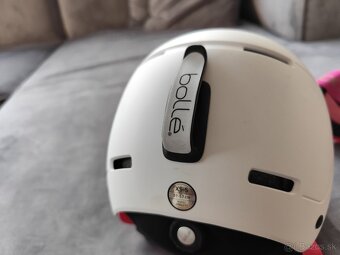 Lyžiarska prilba Bolle s okuliarmi. Nová - 5