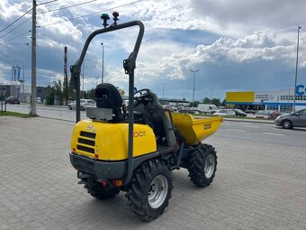 Dumper vyklapac Wacker Neuson 1001, 2017 rv, Thwaites - 5