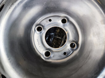 Sada plech=4x100= orig.RENAULT=s pneu=205/60 R16 - 5