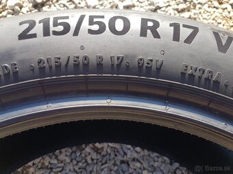 215/50 r17 letné pneumatiky 2ks Continental DOT2023 - 5