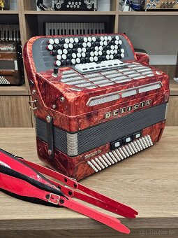 chromaticky akordeon delicia sonorex B- system - 5