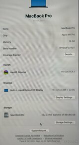 Apple MacBook Pro 16" M1 Space Gray 1TB - 5