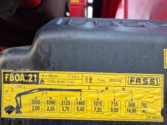 MAN TGM 4x4 sklapač s Hydraulickou rukou FASSI - 5