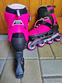Dievčenské korčule Rollerblade nastaviteľné veľkosti 33-36,5 - 5