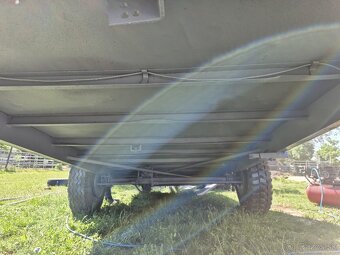 Vlečka za traktor - výklopná - 5