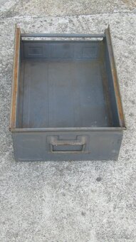 Plechové silné boxy na náradie,materíal a podobne. - 5