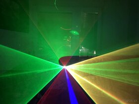 Laser RGB silný 500mW - plnofarebný - 5