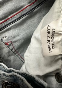 Pánske džínsy- skinny Tommy HILFIGER - veľkosť 32/34 - 5